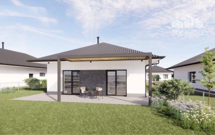 SKVELÁ CENA! NOVOSTAVBA 100 M2 BUNGALOV 4+1 *TYP 1* S POTOKOM, PRAŠNÍK