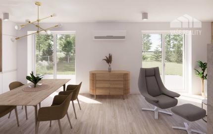 SKVELÁ CENA! NOVOSTAVBA 100 M2 BUNGALOV 4+1 *TYP 1* S POTOKOM, PRAŠNÍK