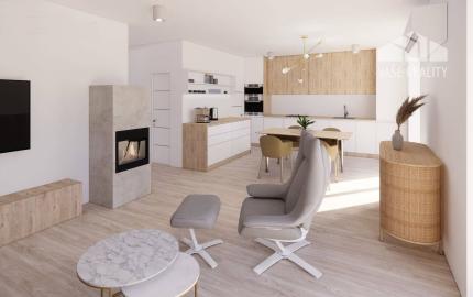 SKVELÁ CENA! NOVOSTAVBA 100 M2 BUNGALOV 4+1 *TYP 1* S POTOKOM, PRAŠNÍK