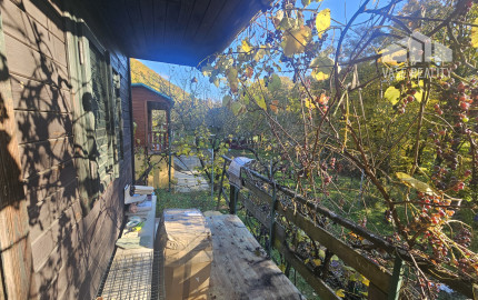 Záhrada s chatkou v kúpeľnom meste Trenčianske Teplice, 305 m2