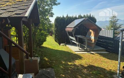 Na predaj murovaná záhradná Chata Ilava, pozemok 385 m2
