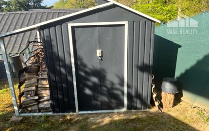 Na predaj murovaná záhradná Chata Ilava, pozemok 385 m2