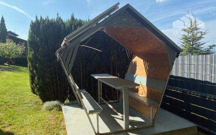 Na predaj murovaná záhradná Chata Ilava, pozemok 385 m2