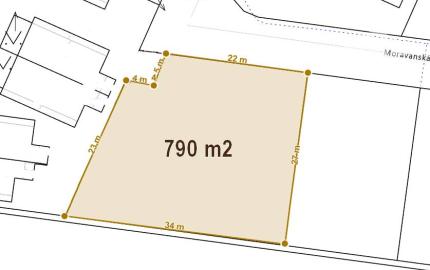 Stavebný pozemok v obci Banka pri Piešťanoch – 790 m²