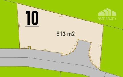 PREDAJ STAVEBNÝ POZEMOK 613 M² BOROVCE /VODA, ELEKTRINA, KANALIZÁCIA/