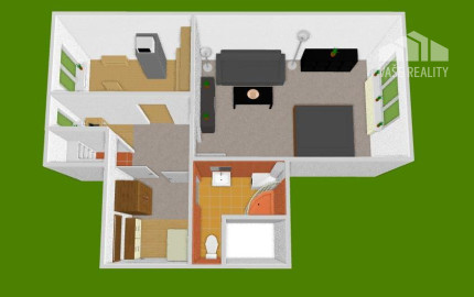 Na prenájom 1 izb. byt 42 m², klimatizovaný, Kúpeľná  ul, BA I – Staré Mesto, od 1.7.2026
