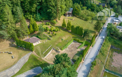 Stavebný pozemok s panoramatickým výhľadom Trenčianske Teplice 2259m2