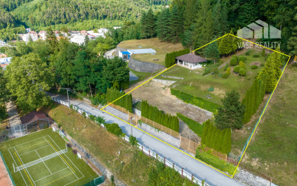 Stavebný pozemok s panoramatickým výhľadom Trenčianske Teplice 2259m2