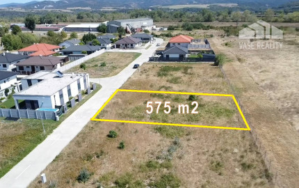 Stavebný pozemok 575 m2, Horná Streda