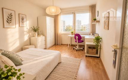 Na prenájom priestranný 3-izbový byt s lodžiou, 101 m², nádherný výhľad na Bratislavu,Zadunajská cesta, Petržalka, od 10/2026