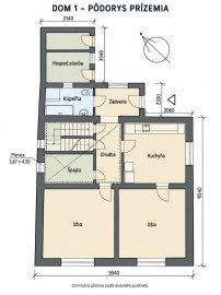 Dva rodinné domy,  na pozemku 763 m² – Horná Breznica