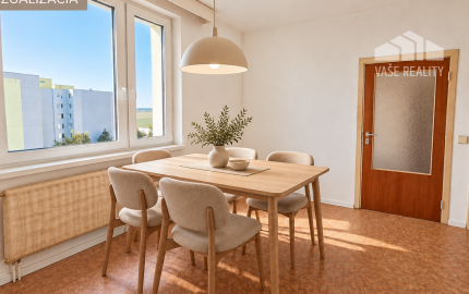 3-izbový byt v Piešťanoch, 74m2 - viac priestoru pre vašu rodinu