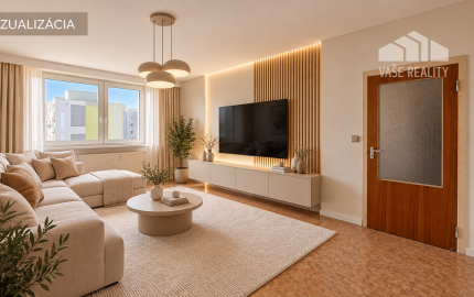 3-izbový byt v Piešťanoch, 74m2 - viac priestoru pre vašu rodinu