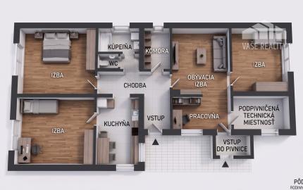 NOVINKA V PONUKE! Rodinný dom s veľkorysým pozemkom 923 m², garážou – DUBOVANY