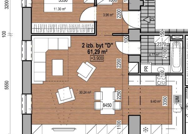 Predám 2 izbový byt ILAVA,STRED