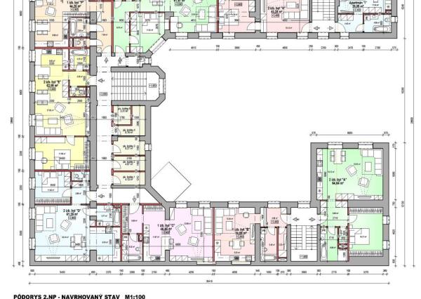 Predám 2 izbový byt Ilava, STRED, 63,07 M2