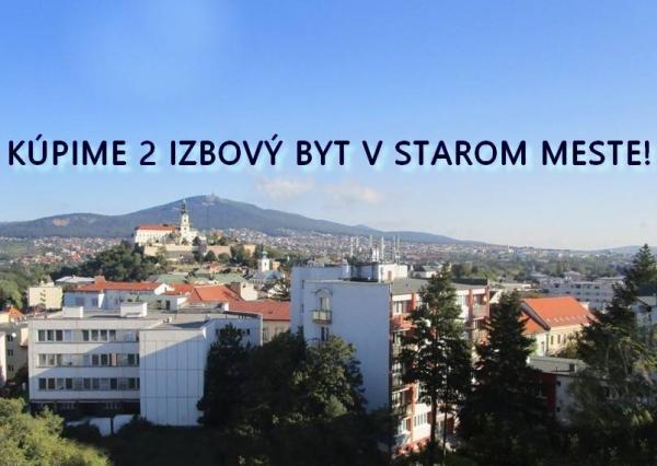 Kúpa 2 izbový byt Nitra, Staré mesto, HOTOVOSŤ