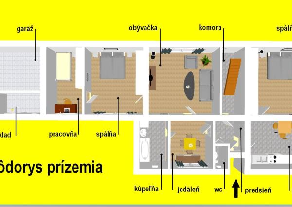 *REZERVOVANÉ*  4-izb rodinný dom s pozemkom 900 m²  - Moravany n/V