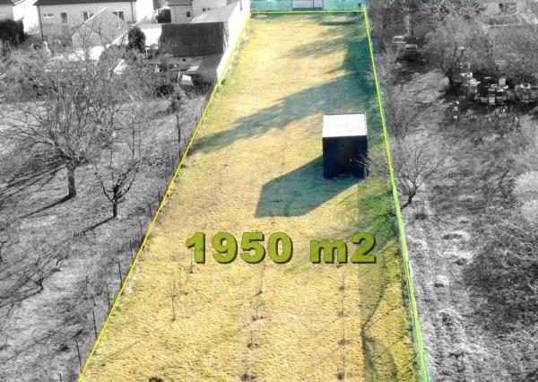 Na predaj: Stavebný pozemok 1950 m2 v obci Ostrov, časť Malé Orvište