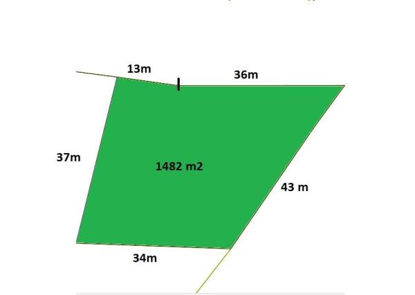 Rekreačný pozemok Dolná Súča - 1482 m2