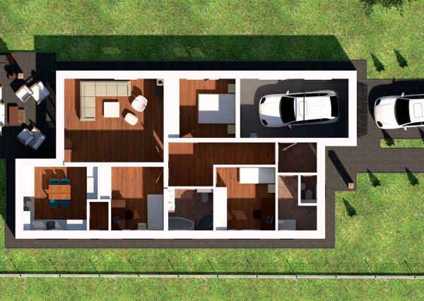 Rodinný dom s garážou ,, Na kľúč