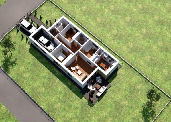 Rodinný dom s garážou ,, Na kľúč