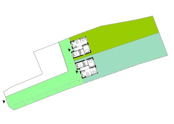 NA PREDAJ DVA STAVEBNÉ POZEMKY V CENTRE OBCE OSTROV PRI PIEŠŤANOCH