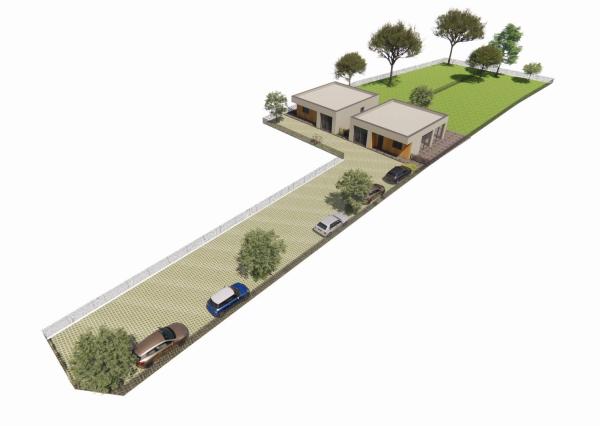 NA PREDAJ DVA STAVEBNÉ POZEMKY V CENTRE OBCE OSTROV PRI PIEŠŤANOCH