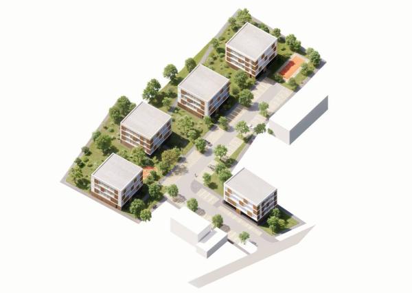 Stavebný pozemok 8900 m2 pre Developerský projekt Myjava Jablonská