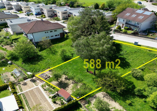 Stavebný pozemok 588m2 v Myjave - Ideálna lokalita pre Váš rodinný dom