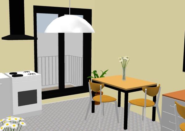 PREDAJ 1 IZB BYT 32 m² s balkónom 4,9 m², novostavba *holobyt* BANKA