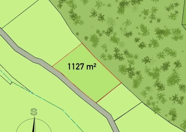 Na predaj pozemok Nemšová - Ľuborča, 1127 m2