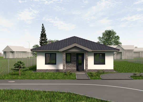 EXKLUZÍVNE*** Rodinný dom Košeca, NOVOSTAVBA NA KĽÚČ - pozemok 600 m2