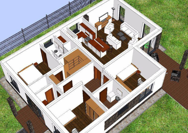 EXKLUZÍVNE*** Rodinný dom Košeca, NOVOSTAVBA NA KĽÚČ - pozemok 600 m2