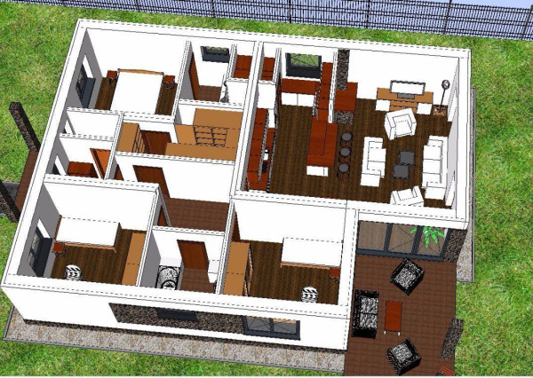 EXKLUZÍVNE*** Rodinný dom Košeca, NOVOSTAVBA NA KĽÚČ - pozemok 600 m2