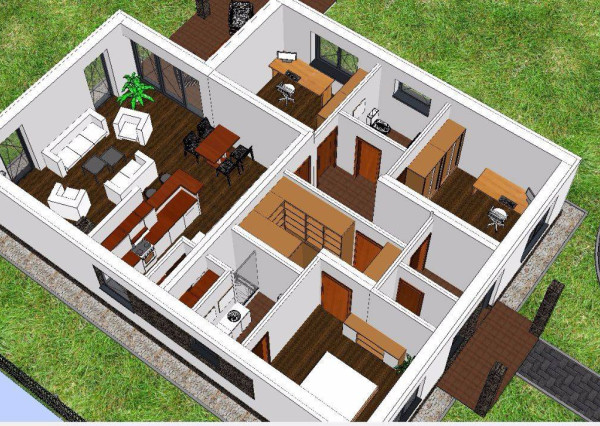 EXKLUZÍVNE*** Rodinný dom Košeca, NOVOSTAVBA NA KĽÚČ - pozemok 600 m2