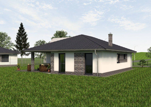 EXKLUZÍVNE*** Rodinný dom Košeca, NOVOSTAVBA NA KĽÚČ - pozemok 600 m2