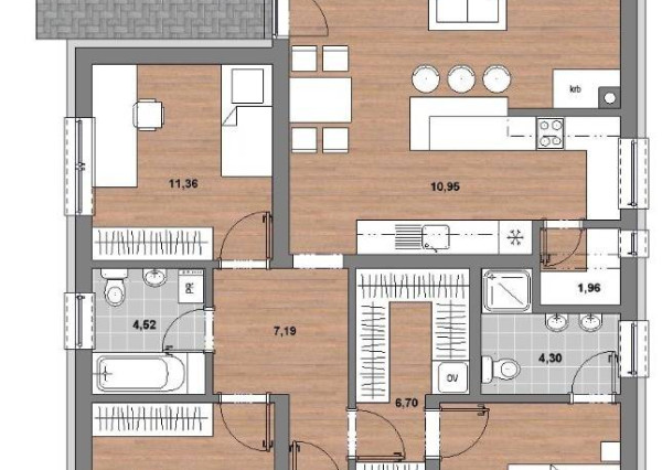EXKLUZÍVNE*** Rodinný dom Košeca, NOVOSTAVBA NA KĽÚČ - pozemok 600 m2