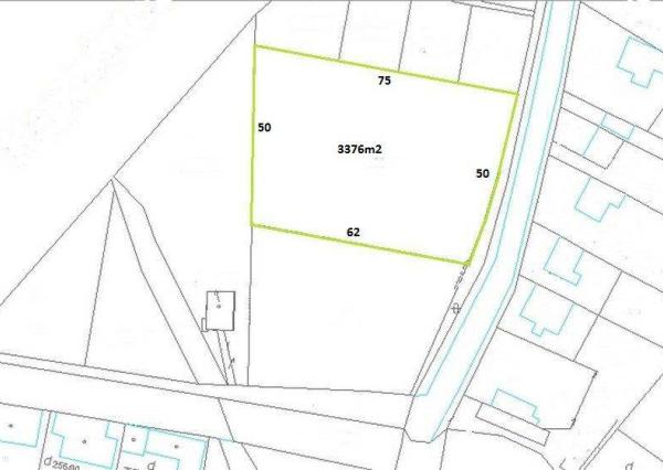 Pozemok 3376m2, na výstavbu rodinných domov - Ratnovce