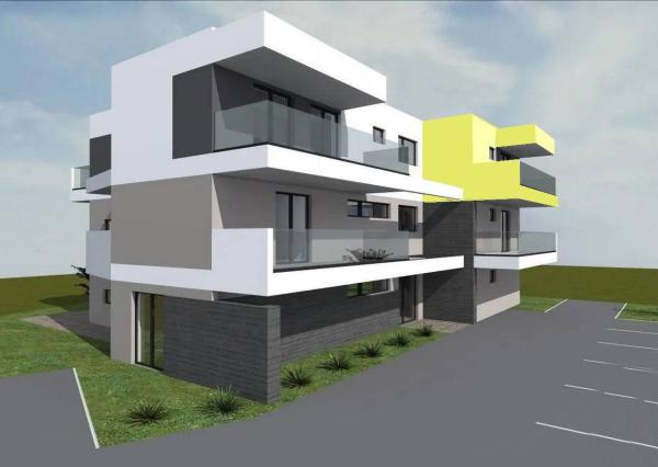 NOVOSTAVBA ! Dvojizbový byt 59 m2 s výhľadom na more ZADAR, Novalja