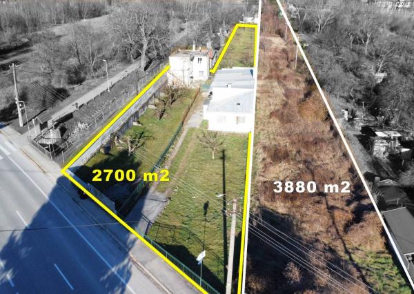 Stavebný pozemok 2700 m2 resp. 6580 m2 pri kúpeľnom ostrove Piešťany