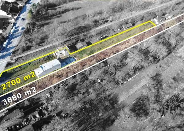 Stavebný pozemok 2700 m2 resp. 6580 m2 pri kúpeľnom ostrove Piešťany