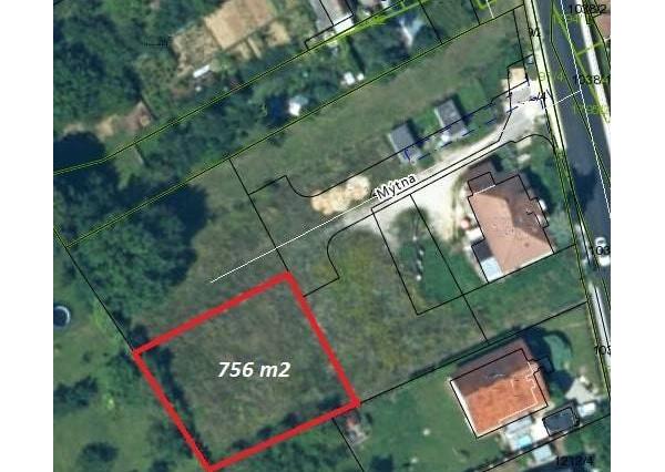 Stavebný pozemok o výmere 756 m2 v súkromnej štvrti - Stará Turá