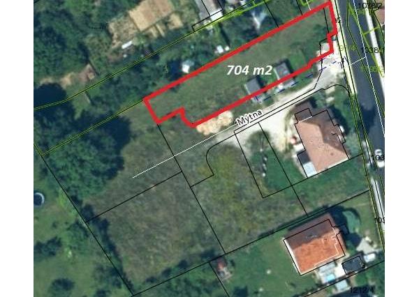 Stavebný pozemok o výmere 704 m2 v súkromnej štvrti - Stará Turá