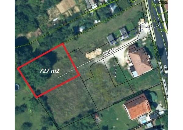 Stavebný pozemok o výmere 727 m2 v súkromnej štvrti - Stará Turá