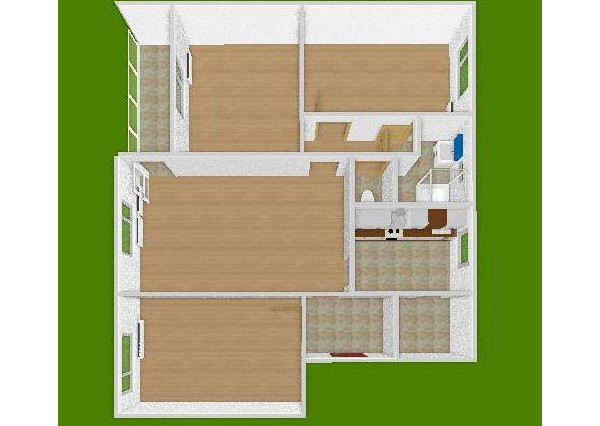 Výnimočný 4-izbový byt s balkónom, 85 m², Radničné nám., Dunaj.Streda