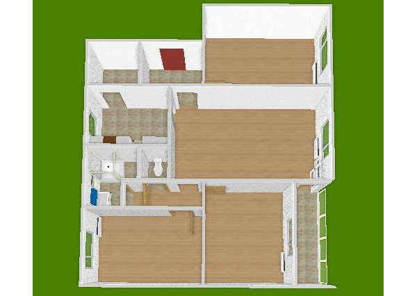 Výnimočný 4-izbový byt s balkónom, 85 m², Radničné nám., Dunaj.Streda