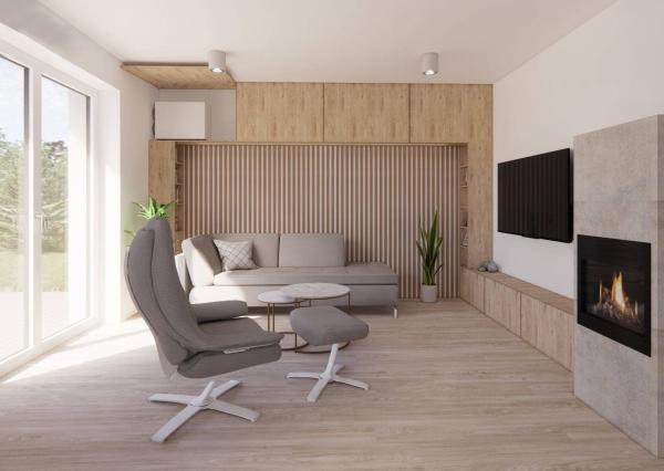 SKVELÁ CENA! NOVOSTAVBA 100 M2 BUNGALOV 4+1 *TYP 1* S POTOKOM, PRAŠNÍK