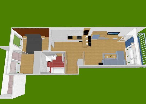 NA PREDAJ  Luxusný 2-izbový byt s dvoma balkónmi, garážou, Hrachová