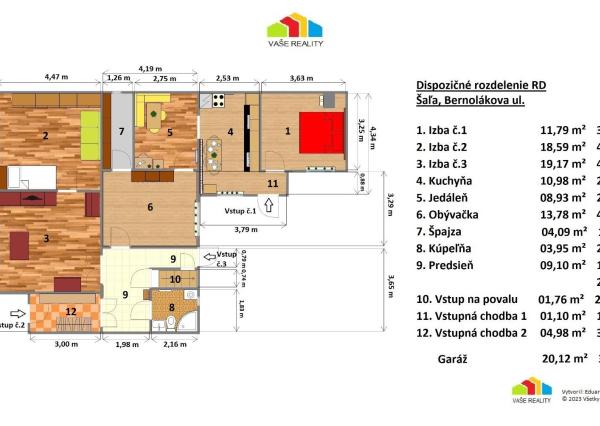 Priestranný rodinný dom s veľkým pozemkom – Bernolákova, Šaľa  